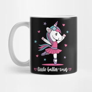 Ballerina Unicorn Ballerina "little ballet-corn" Mug